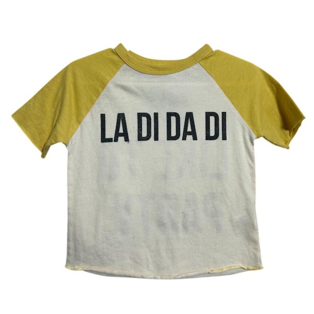 Rowdy Sprout Shirt La Di Da Di We Like To Party 12-18 Month Ringer Raglan